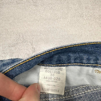 Mens baggy Wrangler jorts W38