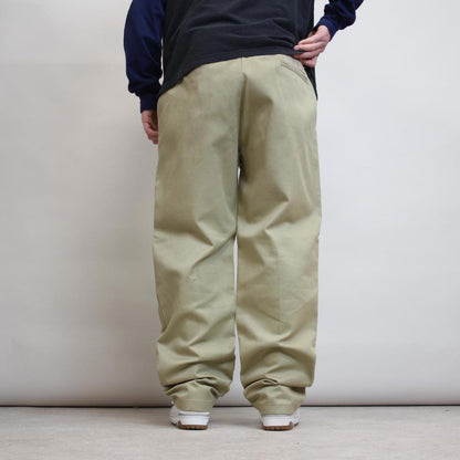 Beige Dickies trousers W38L32 loose twill chino style skater pants
