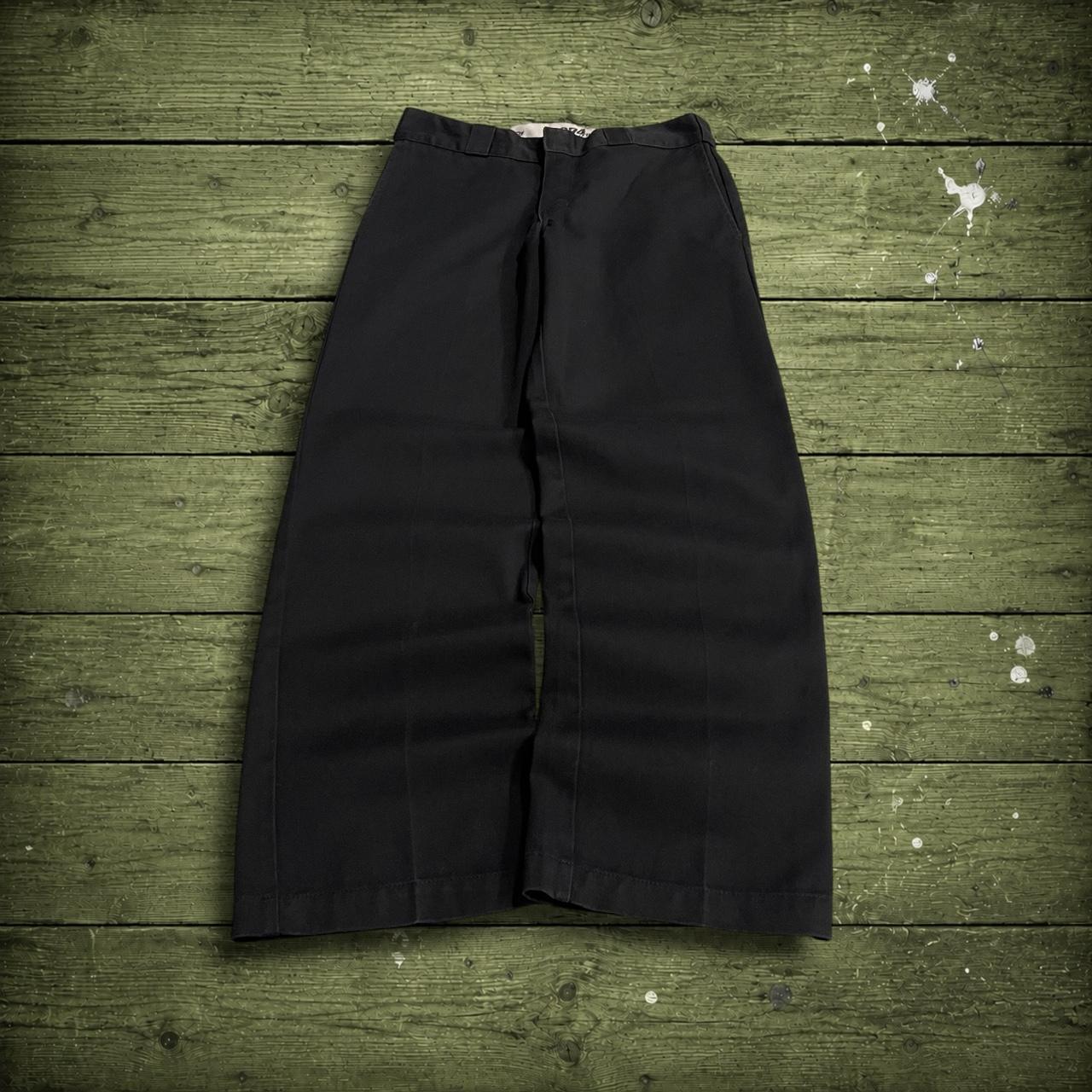 Dickies 874 work pants black original fit Y2K straight fit chino skater style trousers