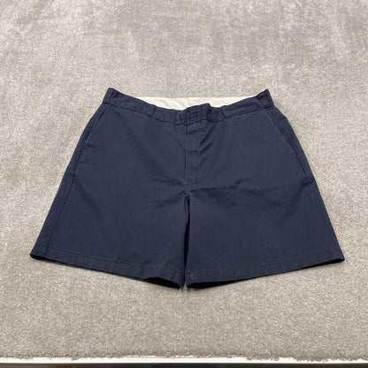 Dickies chino work shorts loose wide leg navy Twill chino skater style shorts