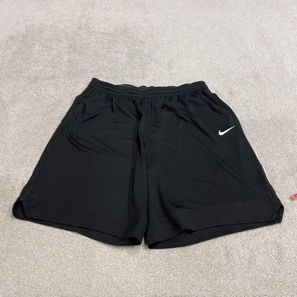 Baggy Nike sports shorts y2k black Basketball style embroidered loose floaty summer shorts