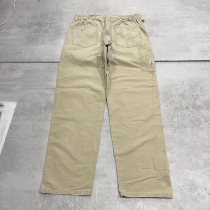 Wrangler carpenter trousers W32L30 beige skater style cargos