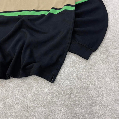 Black H&M Vintage-Inspired Rugby Shirt S