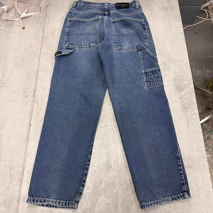 Sean John carpenter skate jeans W30 L31 blue loose denim skater cargos