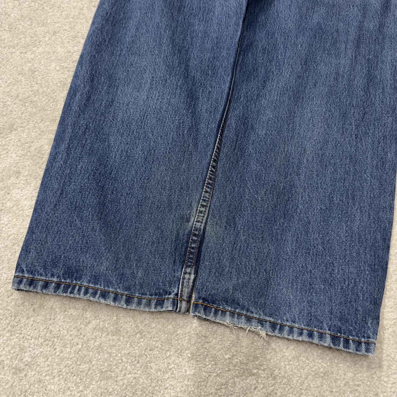 Levi’s 550 jeans y2k blue denim Levi’s loose straight leg 550 pants red tab logo