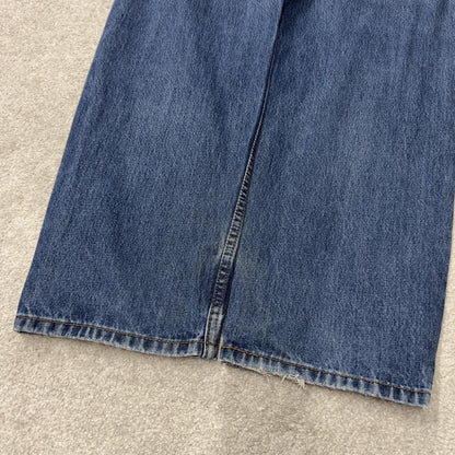Levi’s 550 jeans y2k blue denim Levi’s loose straight leg 550 pants red tab logo