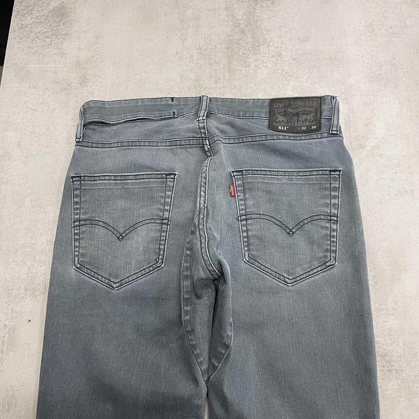 Blue / grey Levi's 511 jeans W32