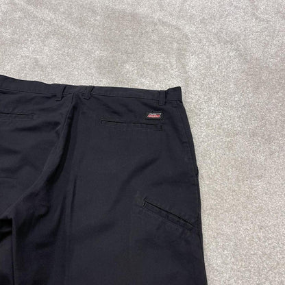 Baggy Dickies carpenter shorts loose fit black Twill chino skater style shorts wide long leg