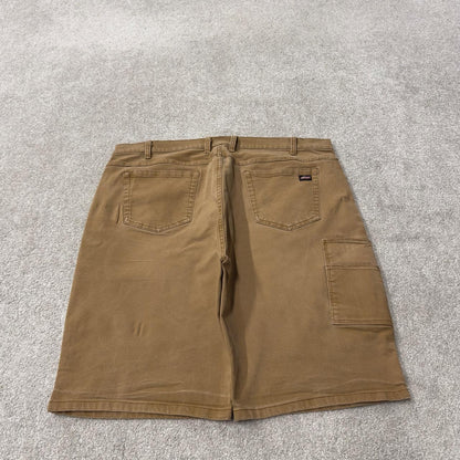 Dickies carpenter shorts y2k cargo tan Loose canvas skate style cargo shorts