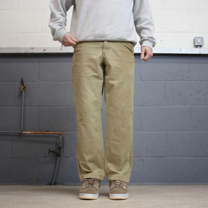 00s Carhartt carpenter pants tan W31L30 90s skater style relaxed fit cargos