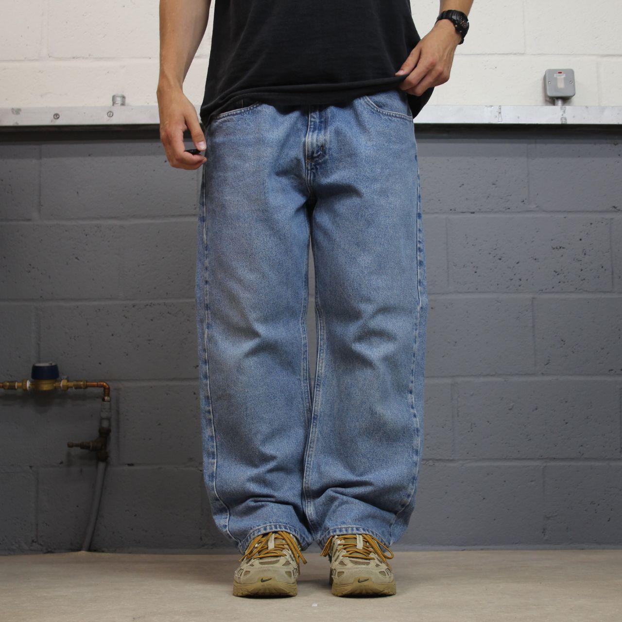 Carhartt jeans y2k thick denim blue