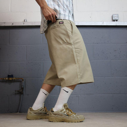 Dickies baggy chino shorts carpenter khaki Twill chino skater style shorts loose cargo