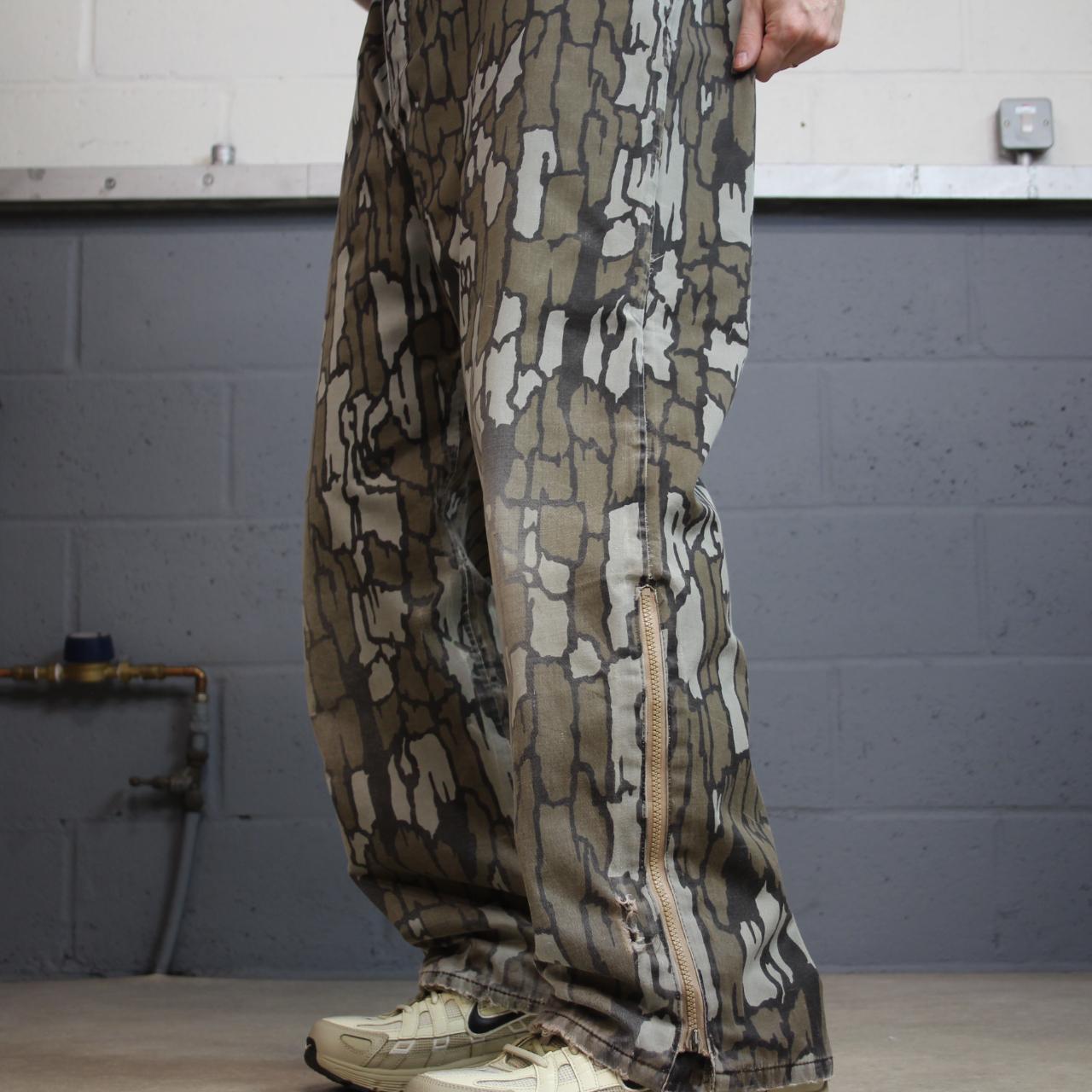 Vintage camo goretex Realtree pants khaki L camouflage insulated hunting utility trousers