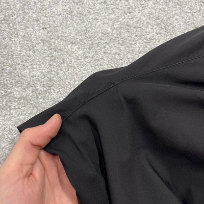 Vintage y2k Puma tracksuit bottoms black Loose floaty drawstring gym track pants