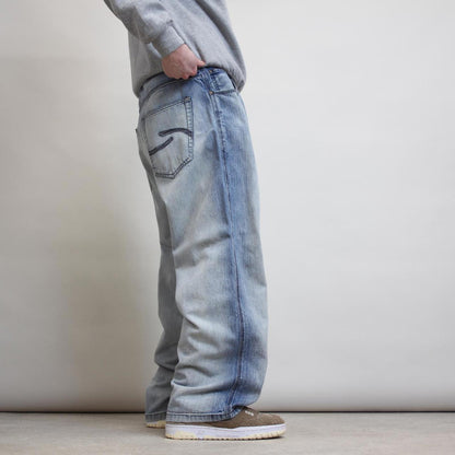 Blue baggy skate jeans W36L31