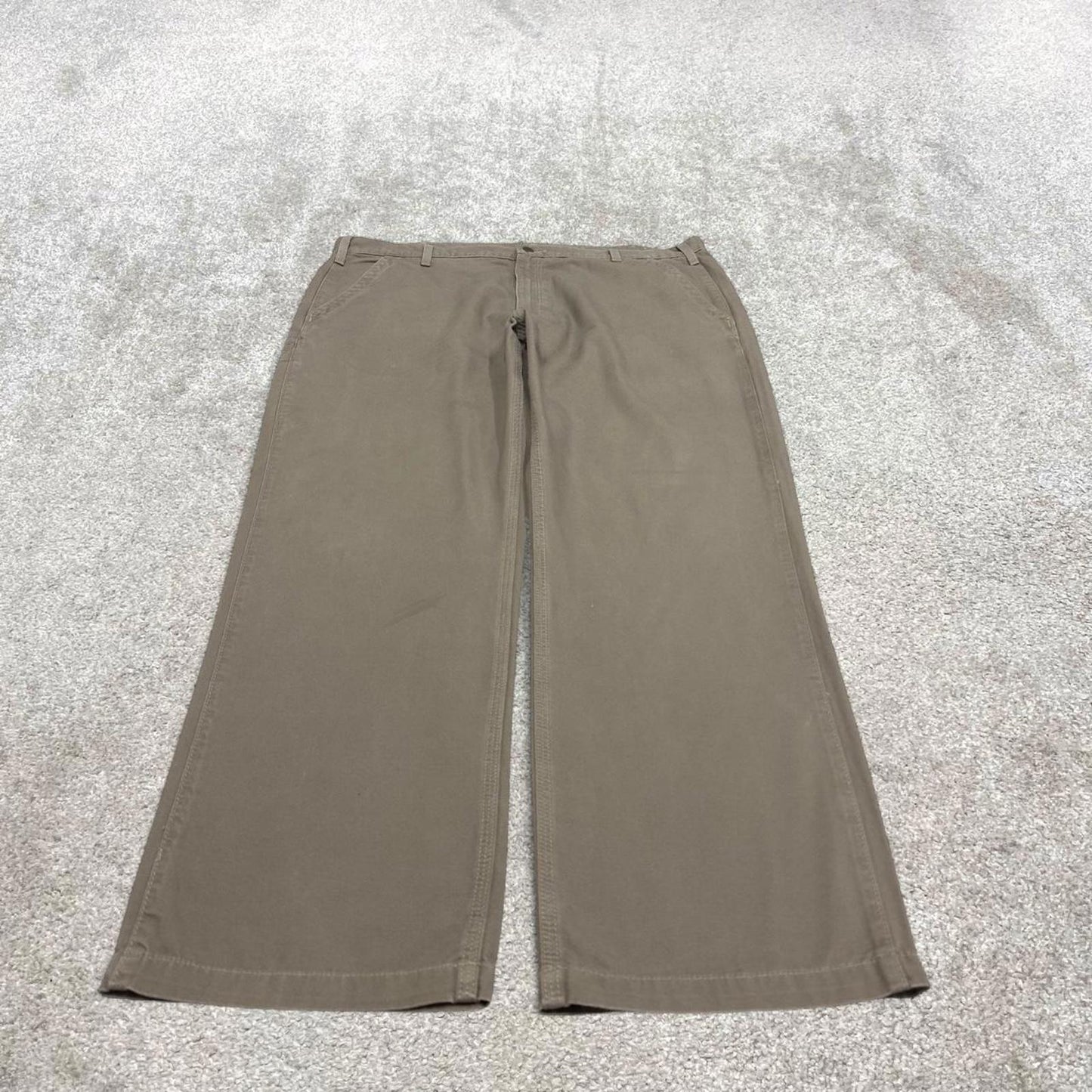 Carhartt carpenter pants W42L32 baggy khaki relaxed fit skate pants