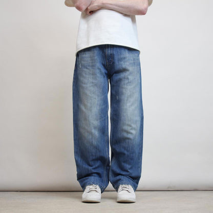 Baggy Southpole jeans W38 L30 blue loose 90s style skater jeans