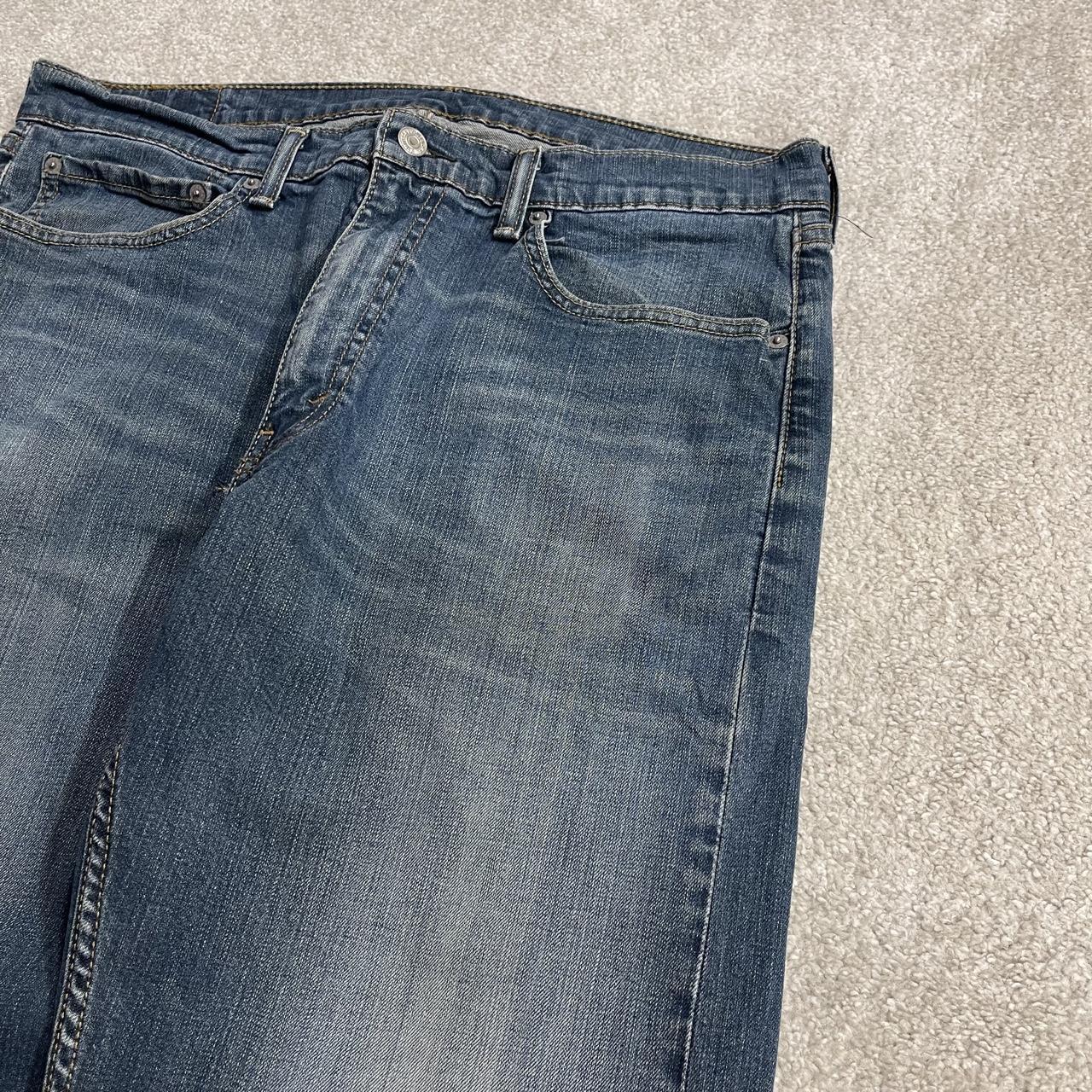 Levi's 505 straight fit jeans y2k blue Regular straight leg denim pants red tab logo