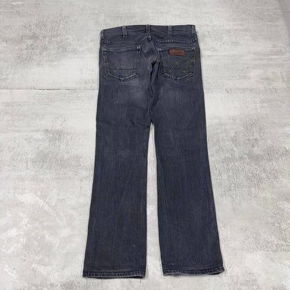 Y2K Wrangler jeans W32 L30 Faded black denim pants