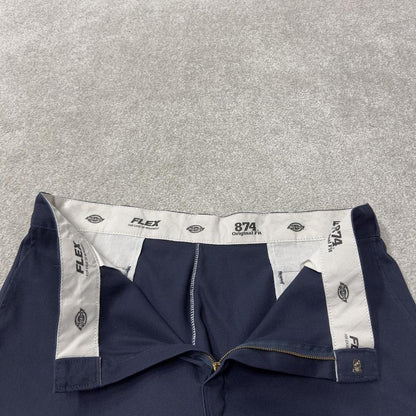 Dickies 874 original fit chino shorts navy Chino skater / surf shorts loose festival