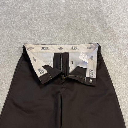 Dickies 874 shorts original fit brown Twill chino skater surf style shorts