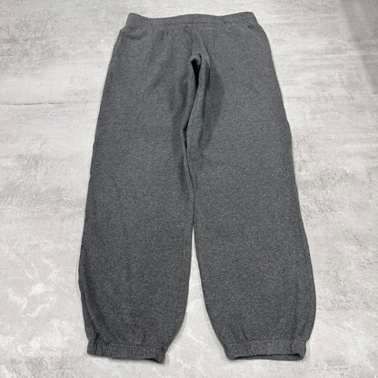 Y2k Fila grey joggers tracksuit bottoms XL 00s style sportswear track pants loose casual gym wear