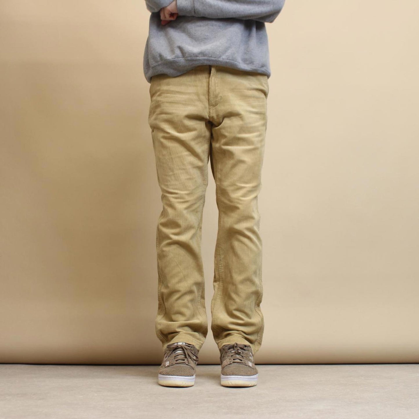 Tan Corduroy trousers W32L31