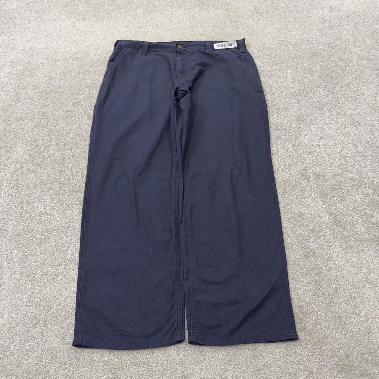Carhartt carpenter pants navy y2k Loose leg skater style workwear pants