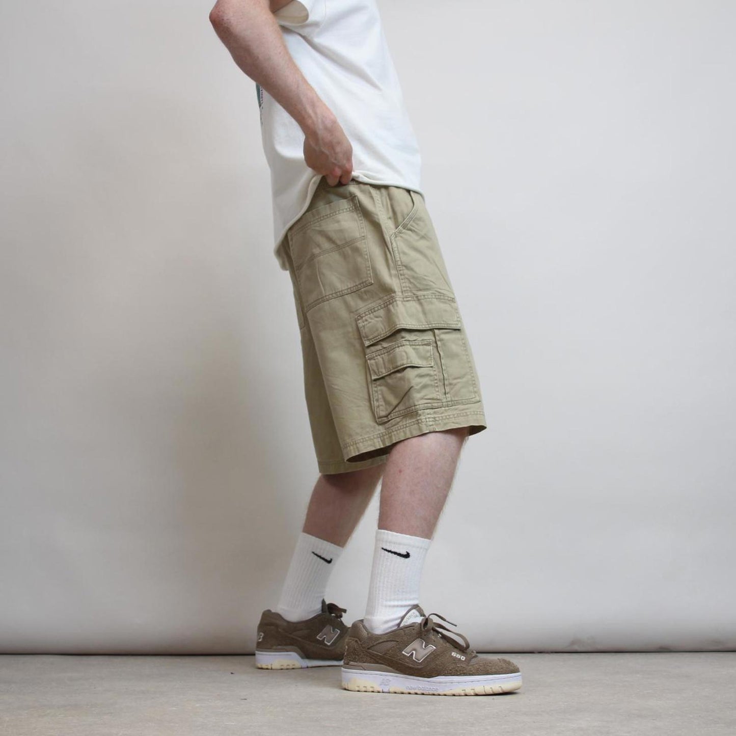 Mens Baggy Wrangler Cargo Shorts W36