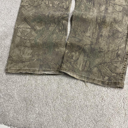 Camo cargo pants y2k utility khaki straight leg Disclosure camouflage combat cargos