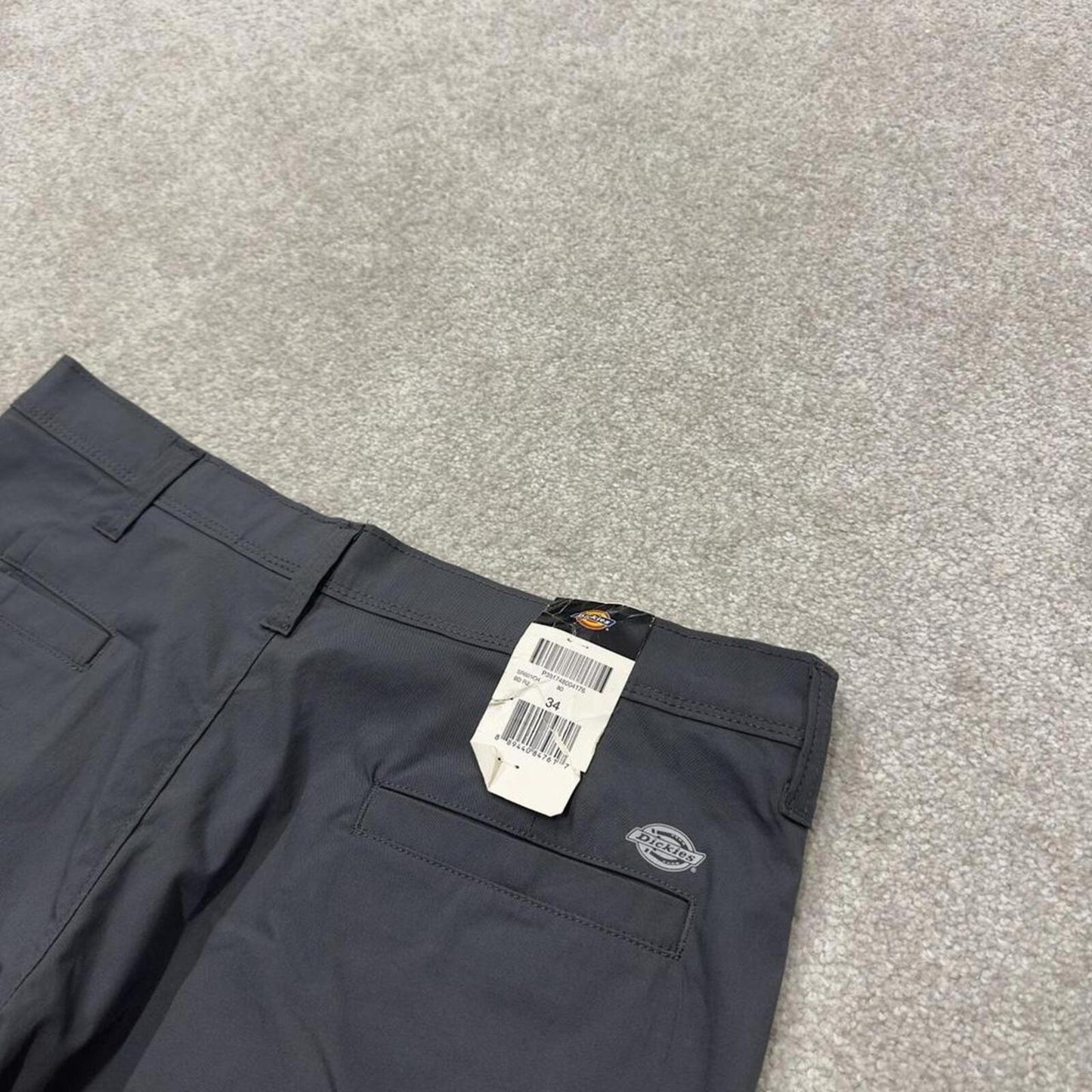 Dickies carpenter shorts grey Regular fit chino skater style summer shorts