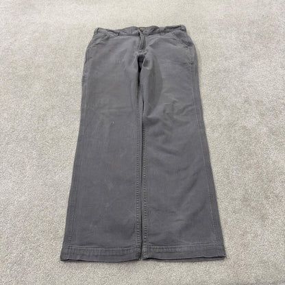 Carhartt carpenter pants relaxed y2k grey Straight leg skater style workwear pants