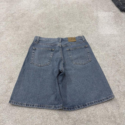 Lee denim Y2K shorts blue 5 pocket skater style surf jorts