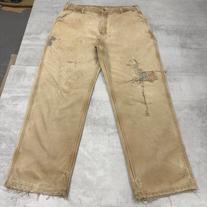 Tan Carhartt Carpenter pants W36L32