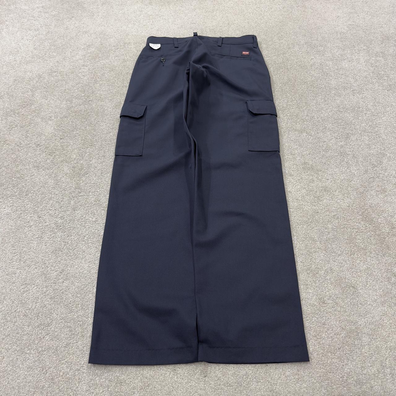 Y2K cargo pants utility chino red kap navy Loose leg skater workwear pants