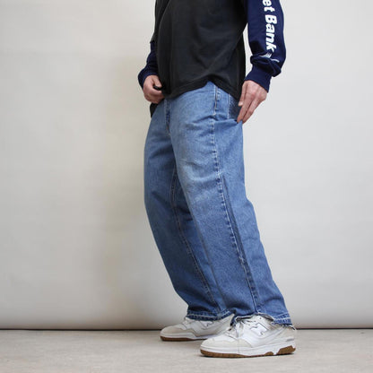 Blue Carhartt jeans W38L29 loose denim 90s style skater jeans