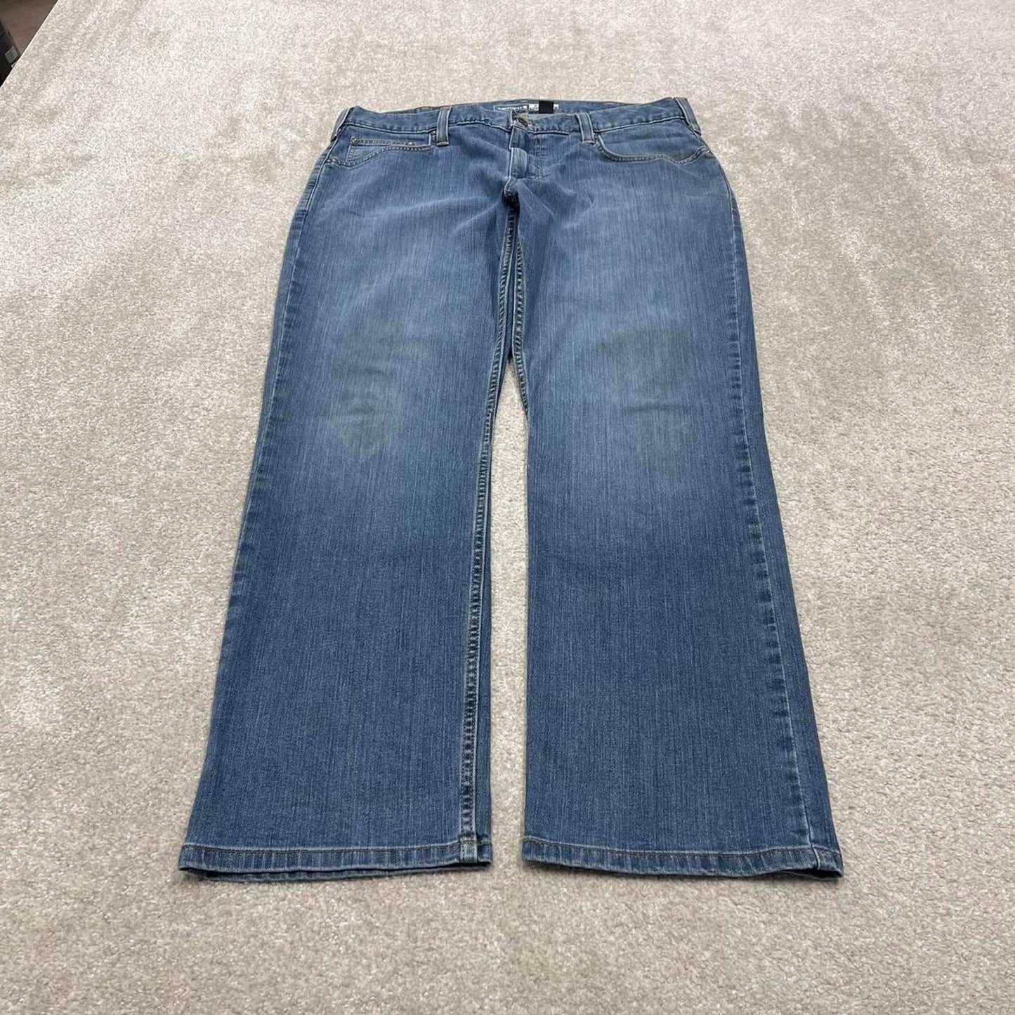 00s Carhartt jeans blue denim W36L30 Y2k skater style straight leg 5 pocket work pants workwear