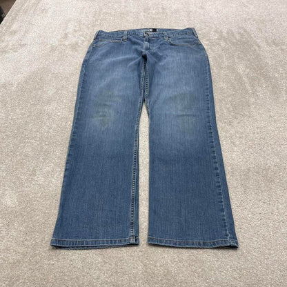 00s Carhartt jeans blue denim W36L30 Y2k skater style straight leg 5 pocket work pants workwear