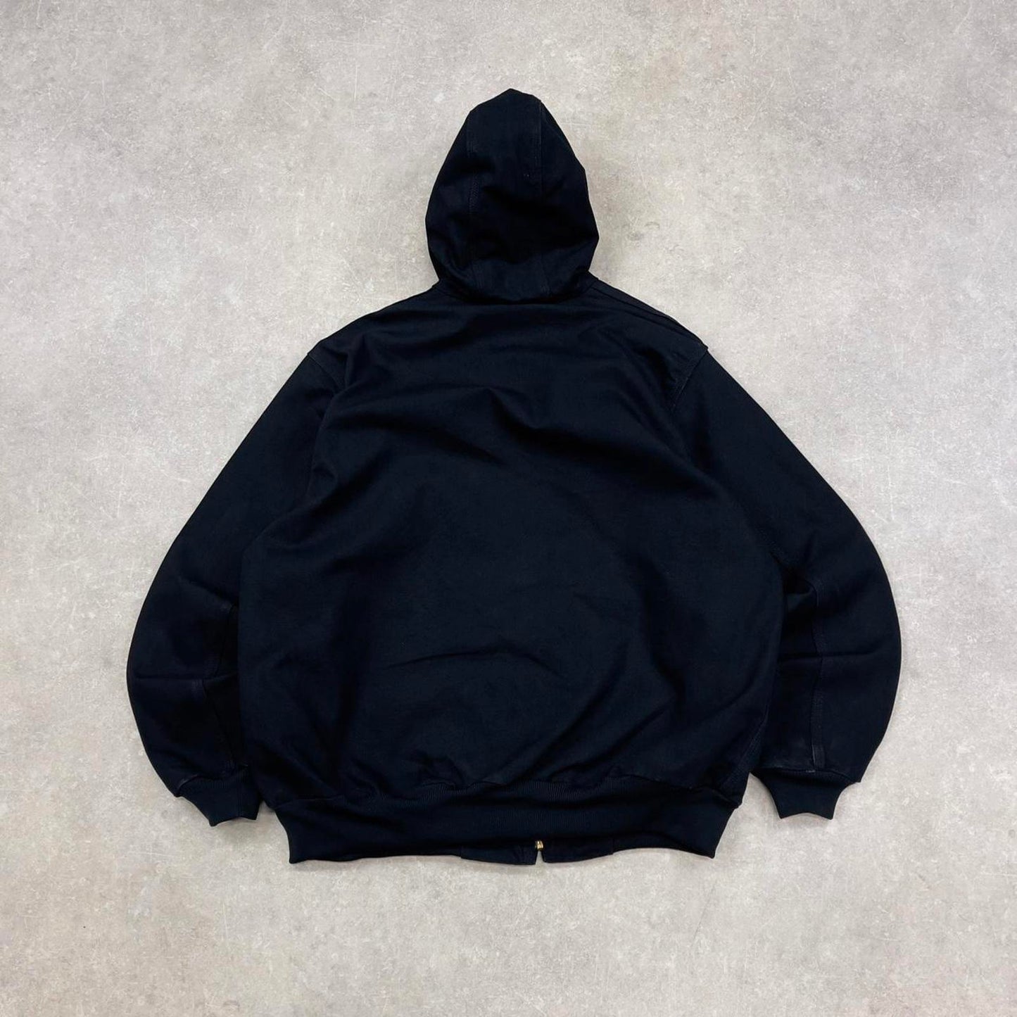 Black hooded Carhartt active jacket XL