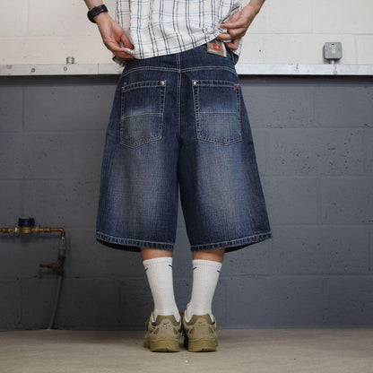Southpole baggy denim shorts y2k blue Skater / surf style baggy shorts