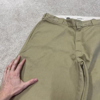 Dickies carpenter chino shorts relaxed khaki Chino style skater shorts loose leg festival