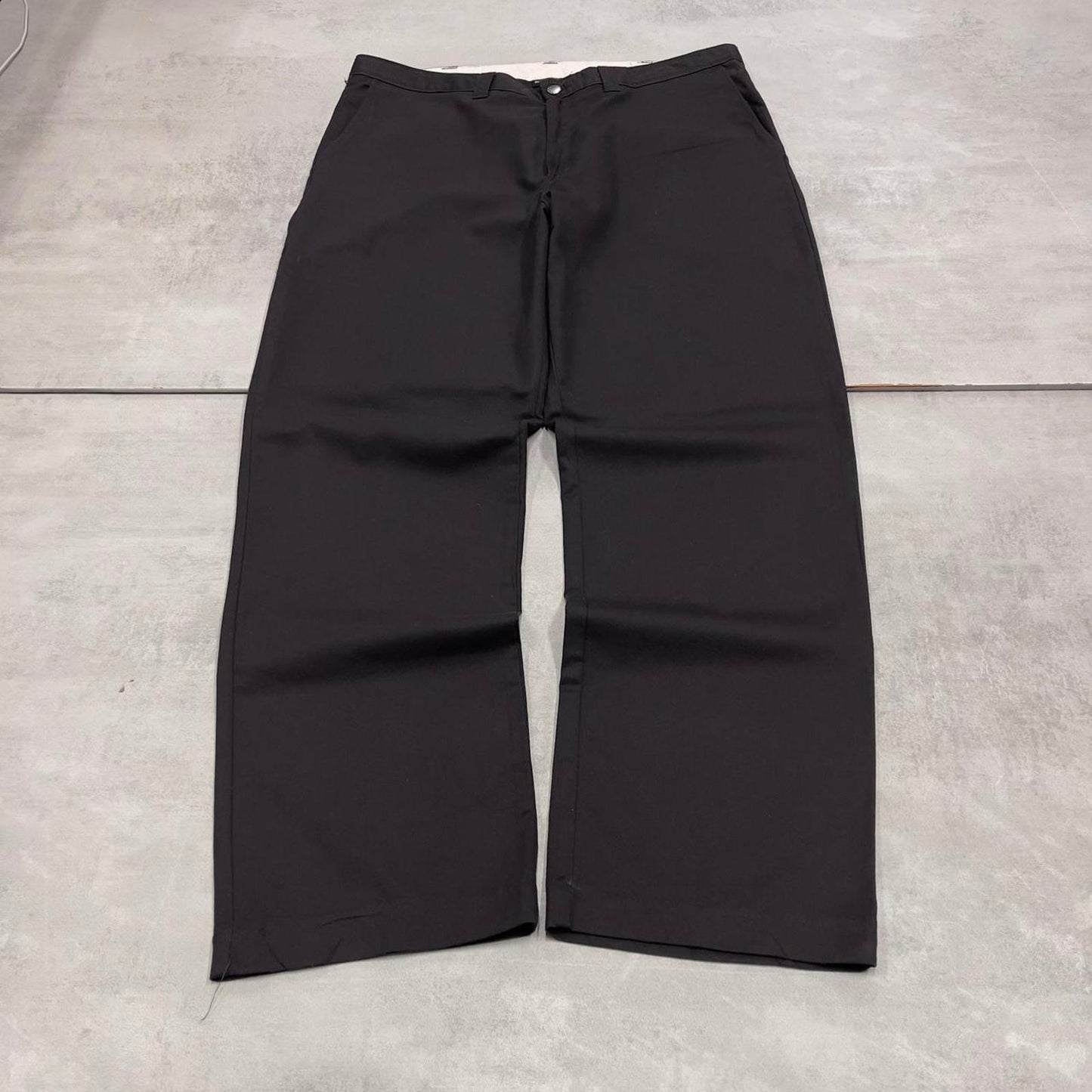 Baggy Dickies Carpenter pants W38 L32 black loose twill chino style skater pants