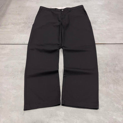 Baggy Dickies Carpenter pants W38 L32 black loose twill chino style skater pants