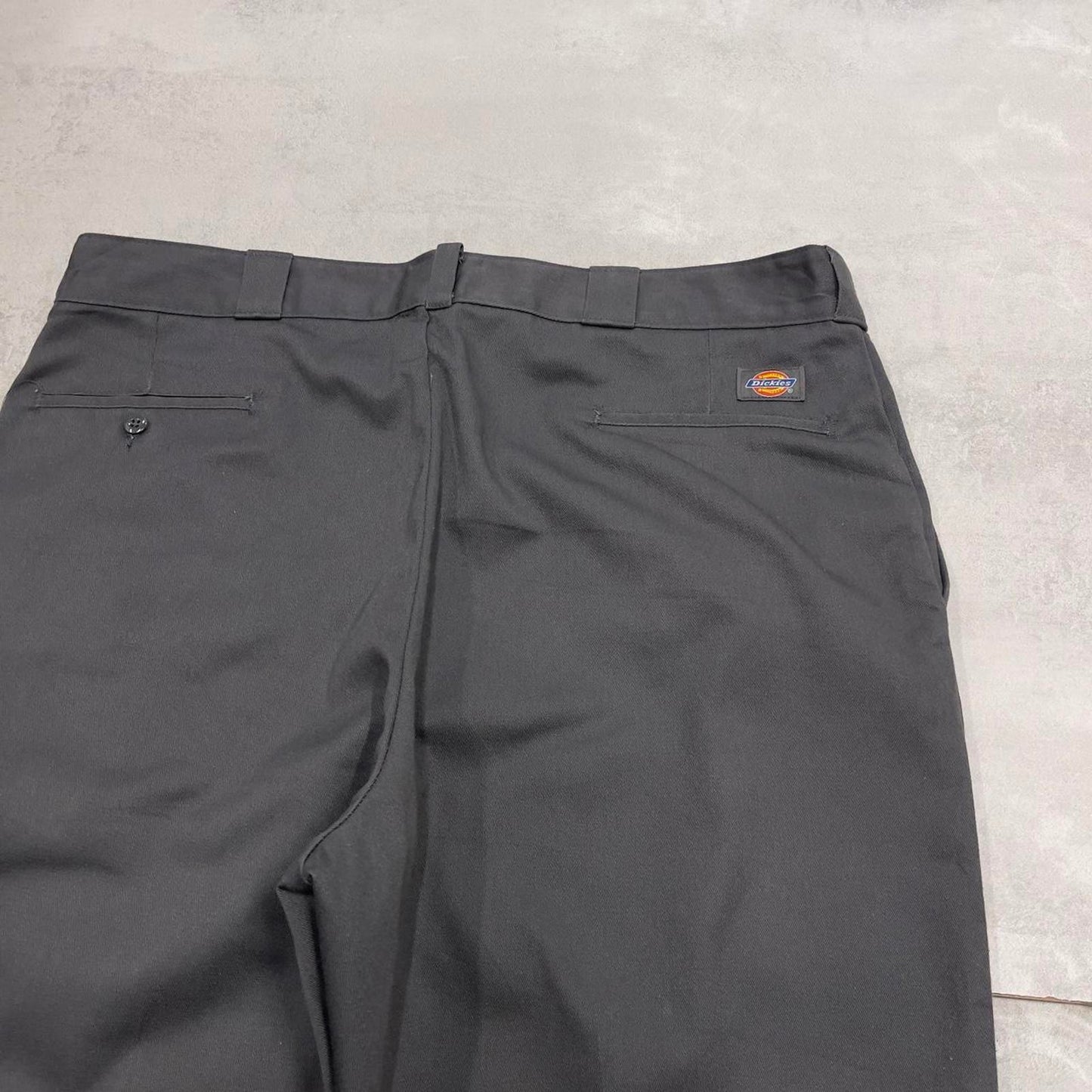Dickies Pants W40L29 grey loose twill chino 90s style skater pants