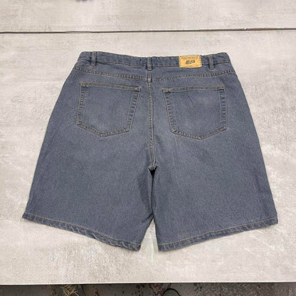 Mens blue Architect jean shorts W36