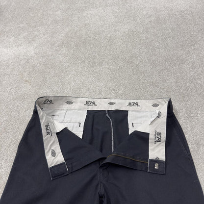 Dickies 874 pants W38L28 black original fit Twill chino style skate work trousers