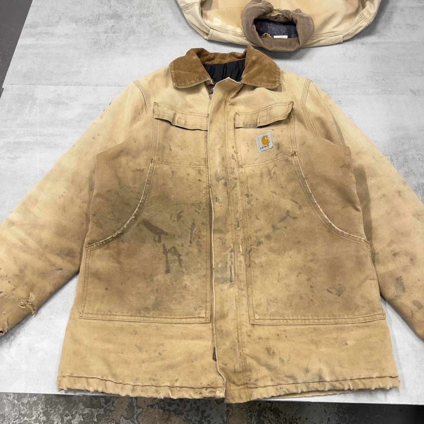 Vintage Carhartt jacket XL padded canvas arctic chore coat American workwear