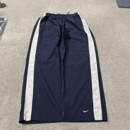 Y2K Nike baggy tracksuit bottoms navy XXL Wide leg