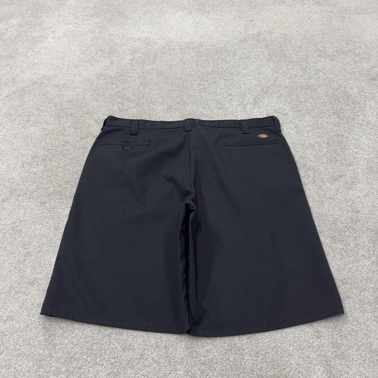 Dickies chino shorts carpenter black Chino style skater shorts long loose leg festival