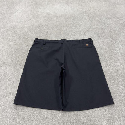 Dickies chino shorts carpenter black Chino style skater shorts long loose leg festival